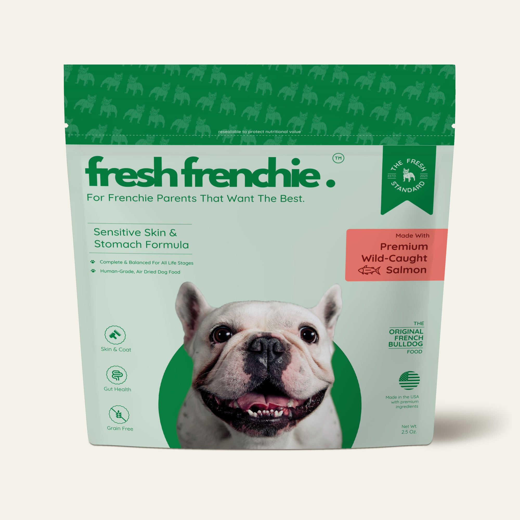 Fresh Air Dried Dog Food For French Bulldogs Sampler Pack