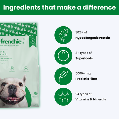 Fresh Air Dried Dog Food For French Bulldogs