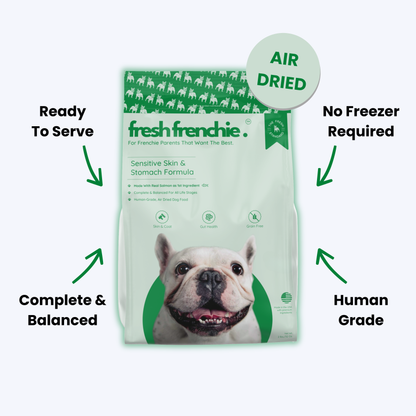 Fresh Air Dried Dog Food For French Bulldogs